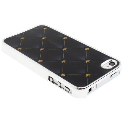 Lattice Pattern Plastic Protective Case for iPhone 4 & 4S