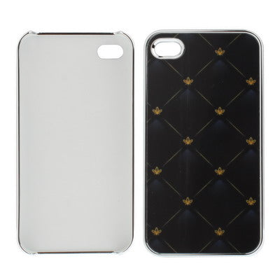 Lattice Pattern Plastic Protective Case for iPhone 4 & 4S
