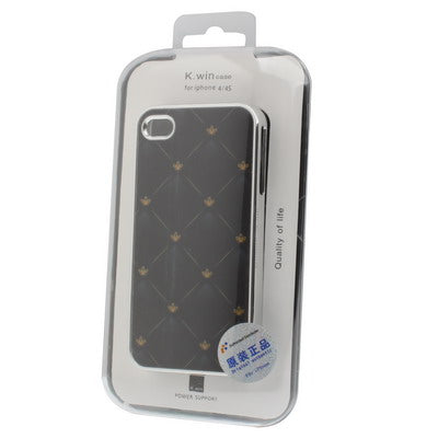Lattice Pattern Plastic Protective Case for iPhone 4 & 4S