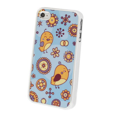 Chicken Pattern Plastic Protective Case for iPhone 4 & 4S