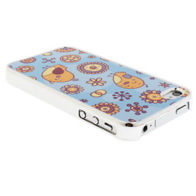 Chicken Pattern Plastic Protective Case for iPhone 4 & 4S