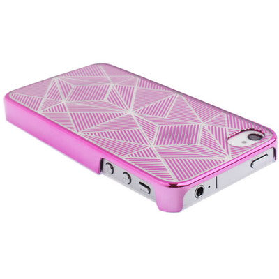 Prismatic Pattern Plastic Protective Case for iPhone 4 & 4S
