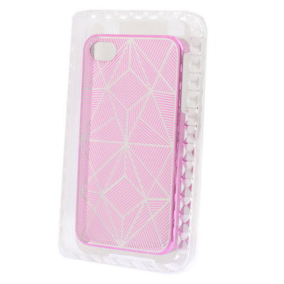 Prismatic Pattern Plastic Protective Case for iPhone 4 & 4S