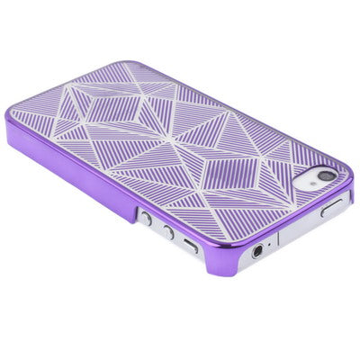 Prismatic Pattern Plastic Protective Case for iPhone 4 & 4S