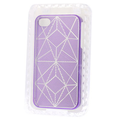 Prismatic Pattern Plastic Protective Case for iPhone 4 & 4S