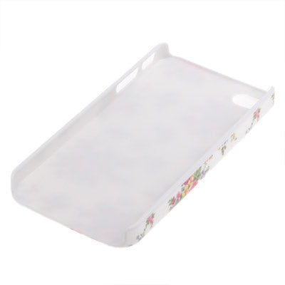 Blooming Pattern Plastic Case for iPhone 4 & 4S