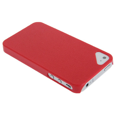 Litchi Texture Plastic Protective Case for iPhone 4 & 4S