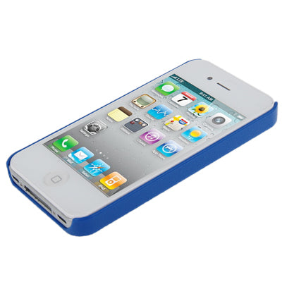 Litchi Texture Plastic Protective Case for iPhone 4 & 4S