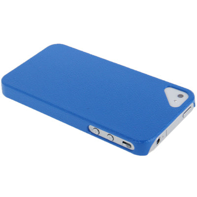 Litchi Texture Plastic Protective Case for iPhone 4 & 4S