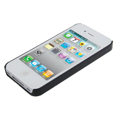 Litchi Texture Plastic Protective Case for iPhone 4 & 4S