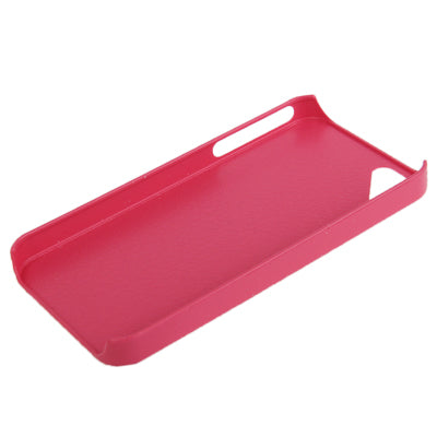 Litchi Texture Plastic Protective Case for iPhone 4 & 4S