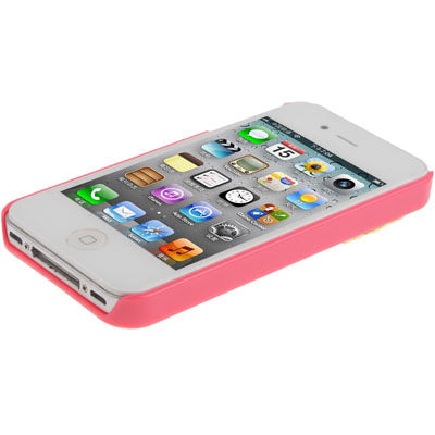 Diamond Style Rivet Plastic Protective Case for iPhone 4 & 4S
