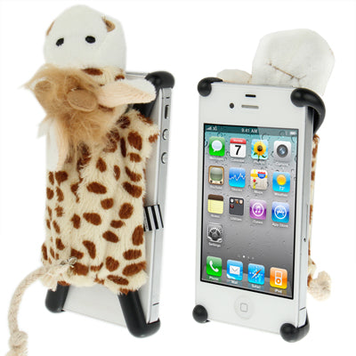 Three-dimensional Plush Sheep Doll Protected Case for iPhone 4 & 4S