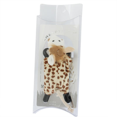 Three-dimensional Plush Sheep Doll Protected Case for iPhone 4 & 4S