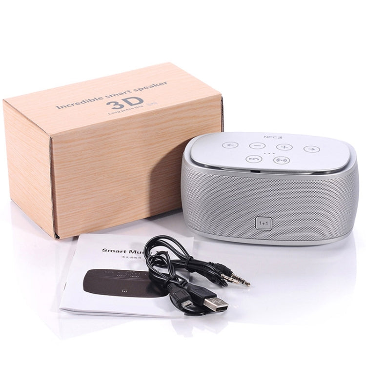 Mini NFC Bluetooth 3D Incredible Smart Speaker with MP3 Function, Support Hands-free Call / TF Card