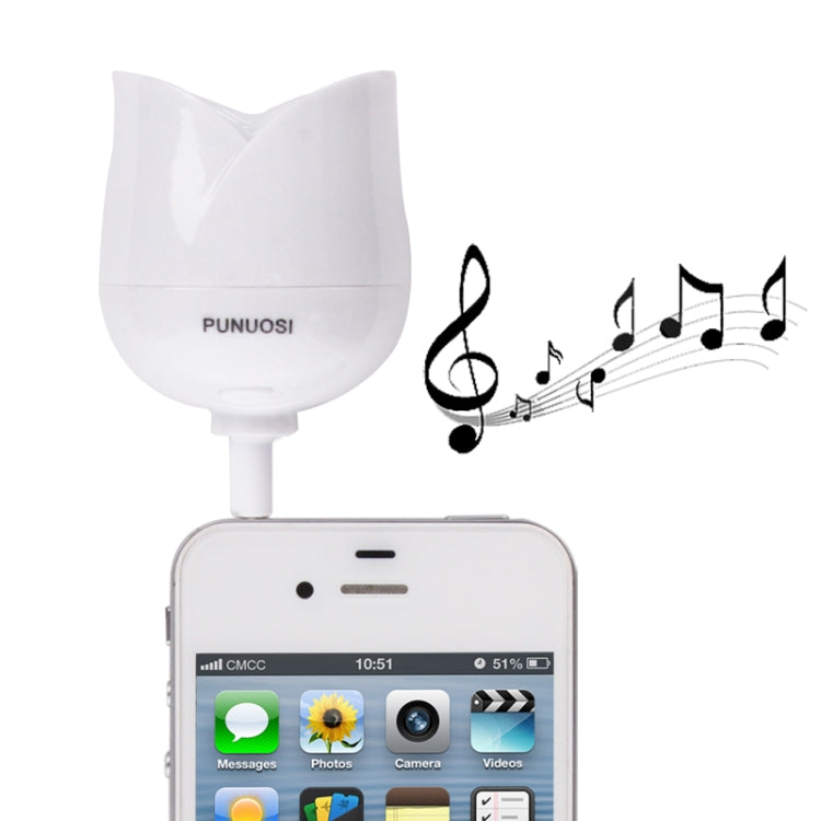 Rose Style Mini Mobile Phone Speaker for iPhone / iPod / iPad