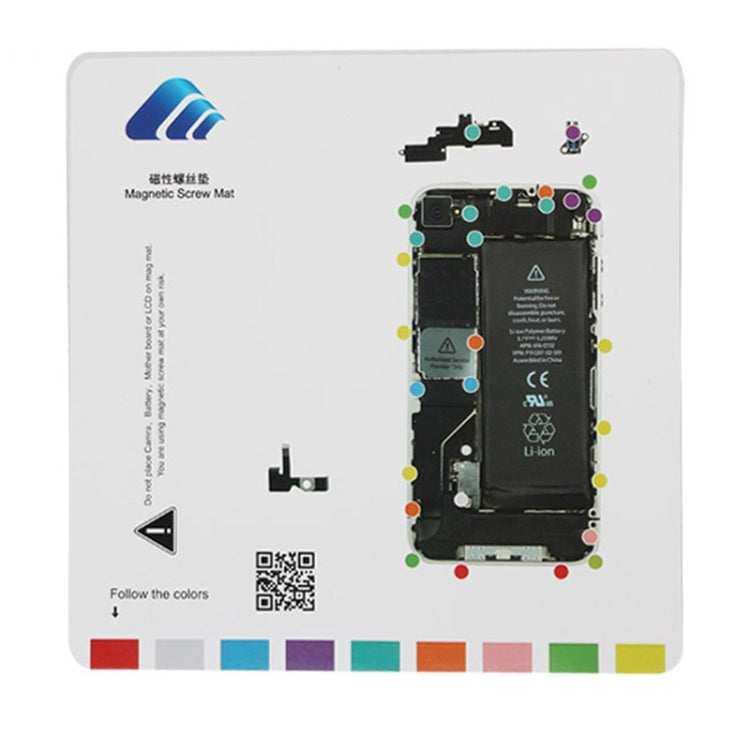 20cmx 20cm Magnetic Screws Mat for iPhone 4