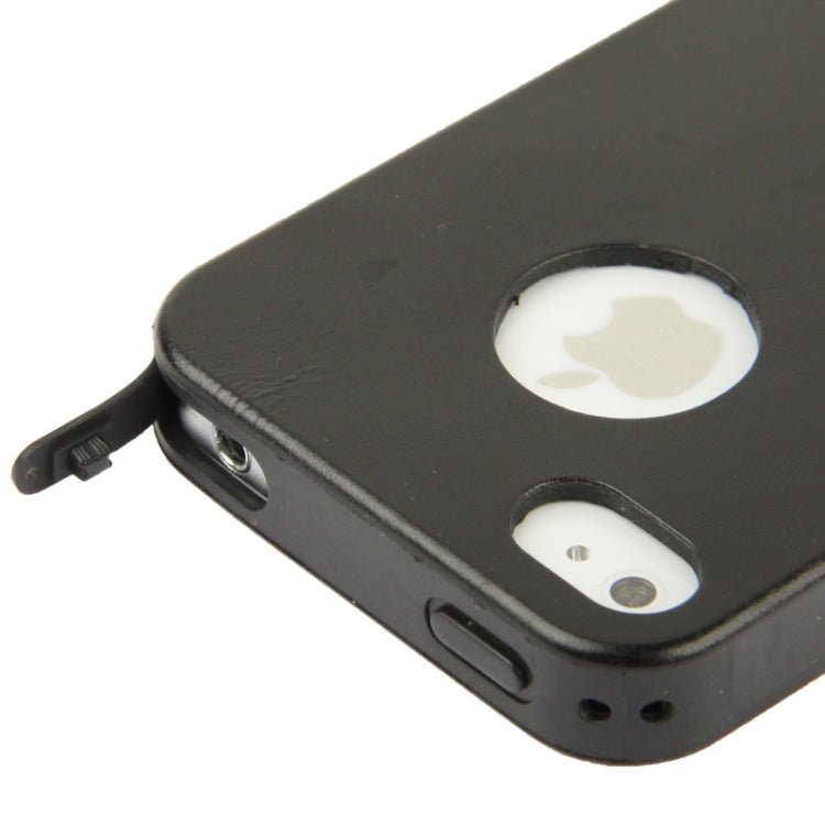 Crazy Horse Texture Paste Skin TPU Protective Case for iPhone 4 & 4S