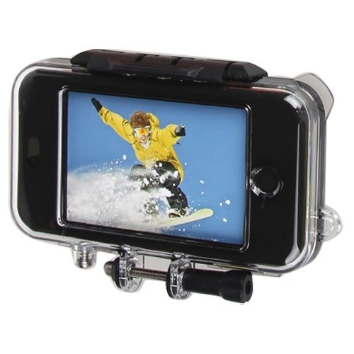 Protective Shell Waterproof Case Cover Sports Accessories Mounting Kit for iPhone 4 & 4S, Waterproof Depth: 10m