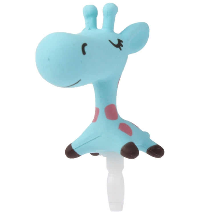 3.5mm Jack Lovely Giraffe Style Creative Earphone Dust Plug for iPhone 4 & 4S / Galaxy S IV / i9500 / i9200