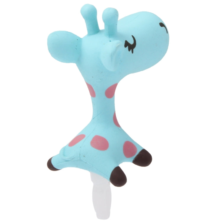 3.5mm Jack Lovely Giraffe Style Creative Earphone Dust Plug for iPhone 4 & 4S / Galaxy S IV / i9500 / i9200