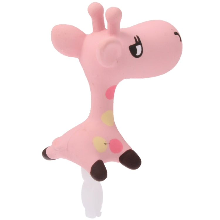 3.5mm Jack Lovely Giraffe Style Creative Earphone Dust Plug for iPhone 4 & 4S / Galaxy S IV / i9500 / i9200