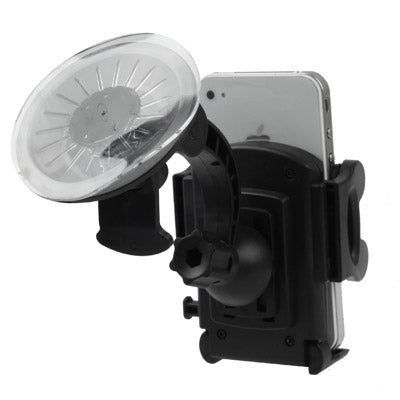 Car Universal Holder for iPhone 4 & 4S / 3GS / 3G / Mobile Phone/ GPS / PDA / MP4, Support 360 Degree Rotating , Width: 4-10.5cm