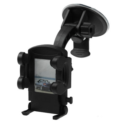 Car Universal Holder for iPhone 4 & 4S / 3GS / 3G / Mobile Phone/ GPS / PDA / MP4, Support 360 Degree Rotating , Width: 4-10.5cm