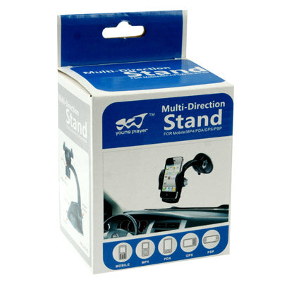 Car Universal Holder for iPhone 4 & 4S / 3GS / 3G / Mobile Phone/ GPS / PDA / MP4, Support 360 Degree Rotating , Width: 4-10.5cm