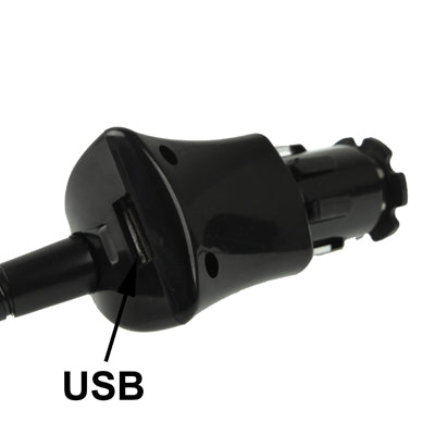 Universal Car Mount with 5V / 1.5A USB Charger for iPhone 5 & 5C & 5S, iPhone 4 & 4S, Galaxy S IV / S IV mini / S III / i9300, Smart Phone, Support 360 Degree Rotation, Width: 58-85mm(Black)