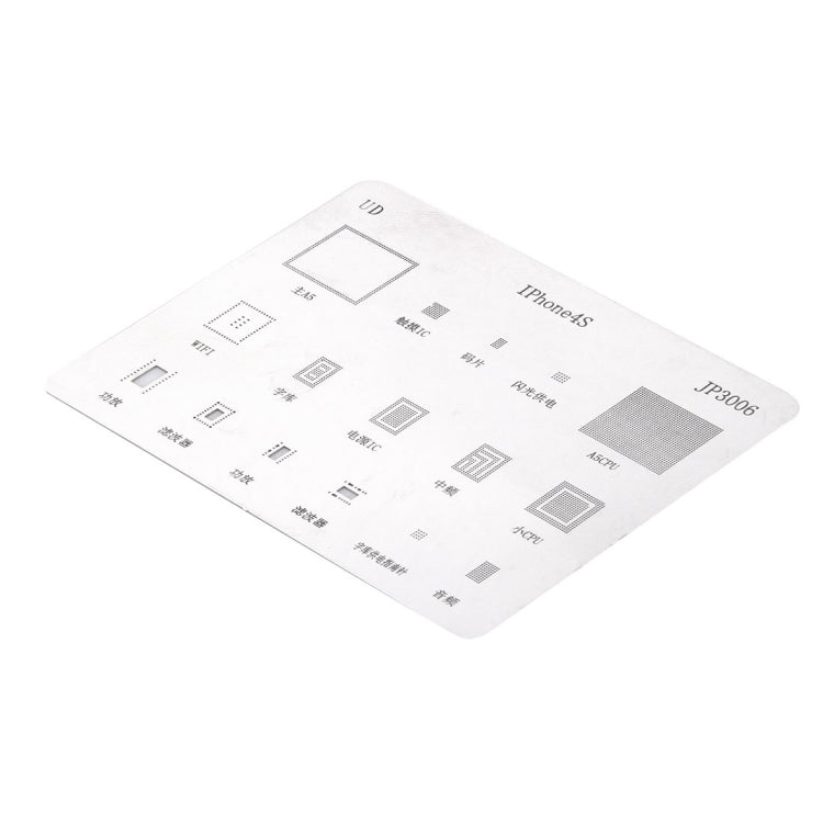 Mobile Phone Rework Repair BGA Reballing Stencils for iPhone 4S