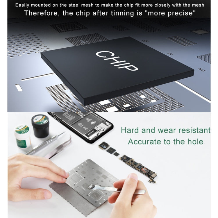Mobile Phone Rework Repair BGA Reballing Stencils for iPhone 4S