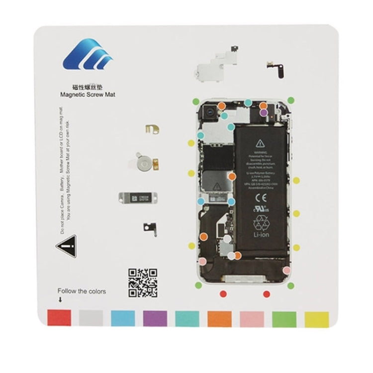 Magnetic Screws Mat for iPhone 4S, Size: 20cmx 20cm