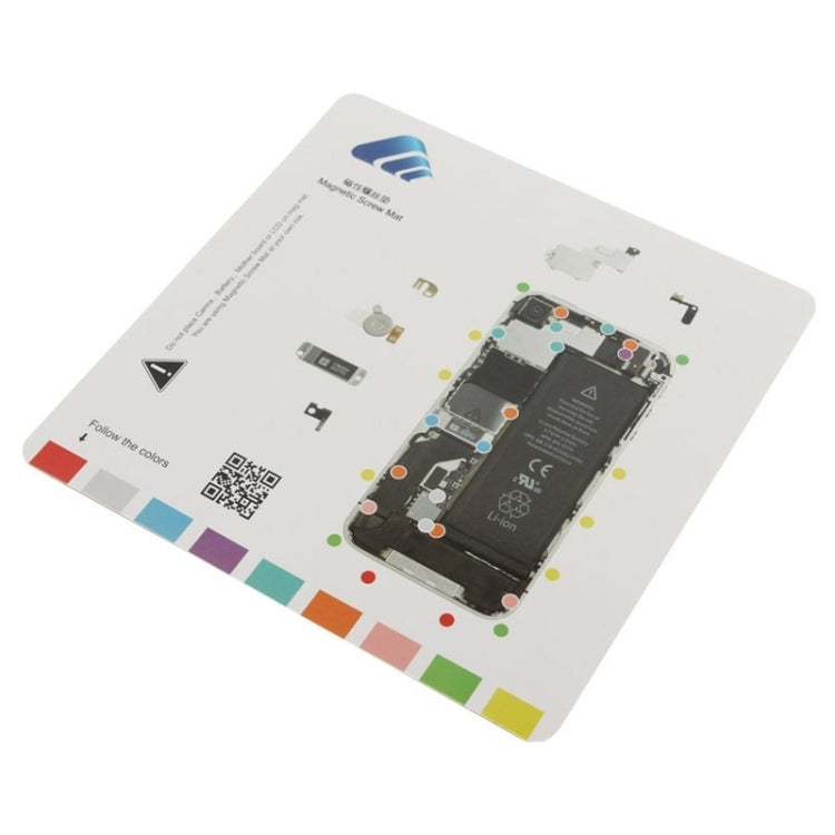 Magnetic Screws Mat for iPhone 4S, Size: 20cmx 20cm