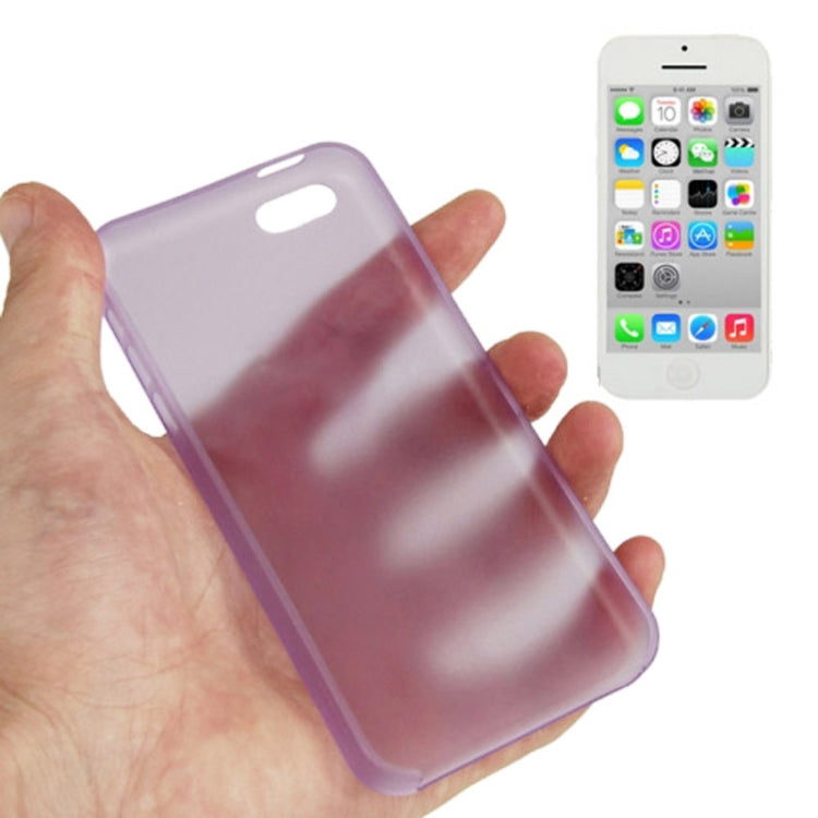 0.3mm Ultra Thin Polycarbonate Materials PC Protection Shell for iPhone 5C
