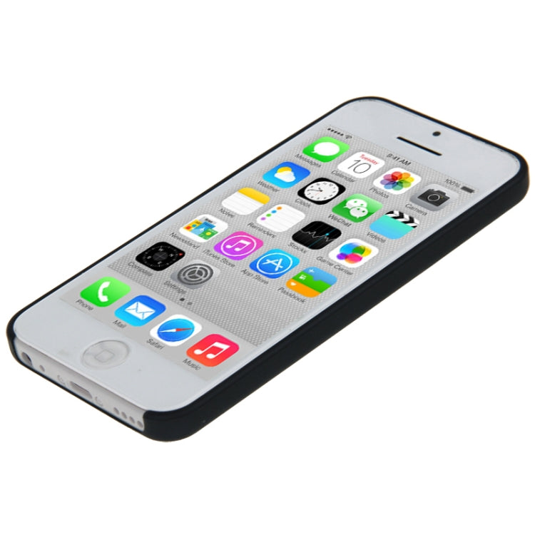 Scrub Translucent Plastic Case with TPU Frame for iPhone 5C