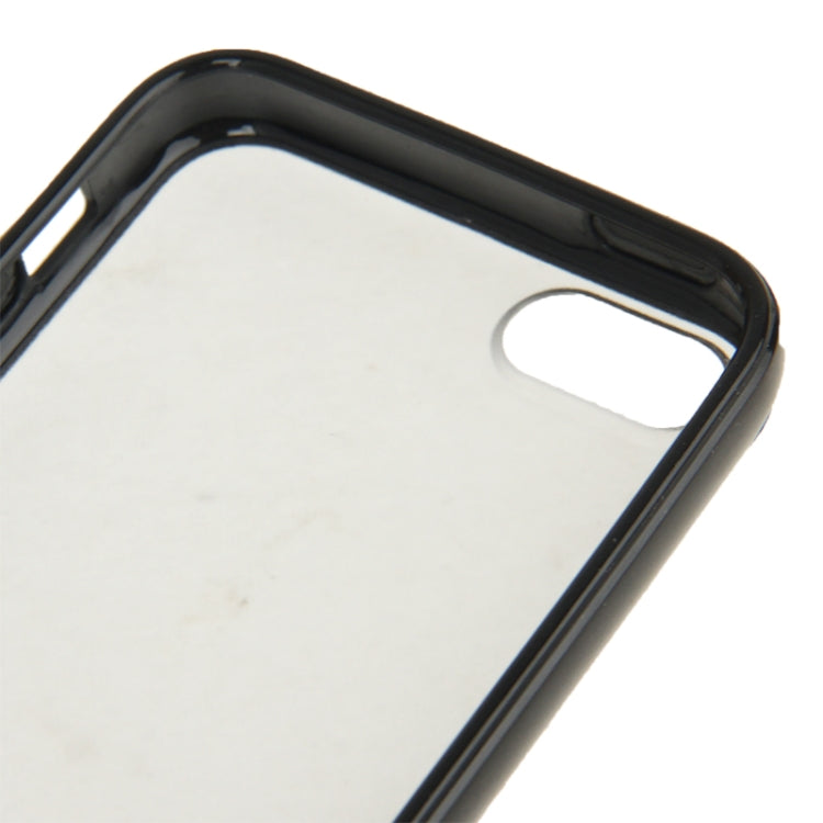 Scrub Translucent Plastic Case with TPU Frame for iPhone 5C