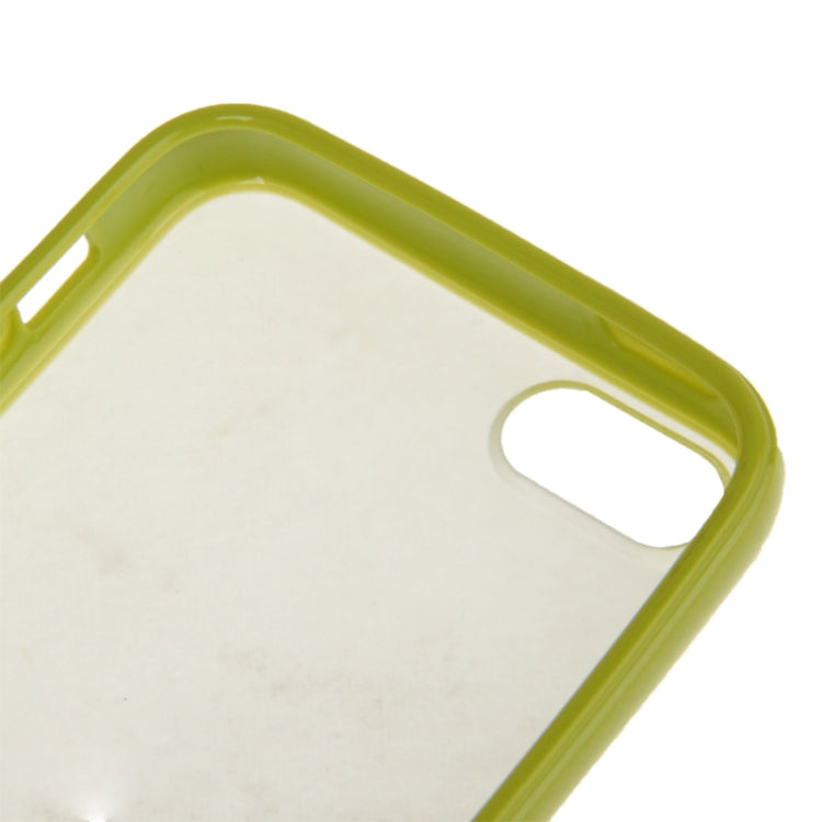 Scrub Translucent Plastic Case with TPU Frame for iPhone 5C