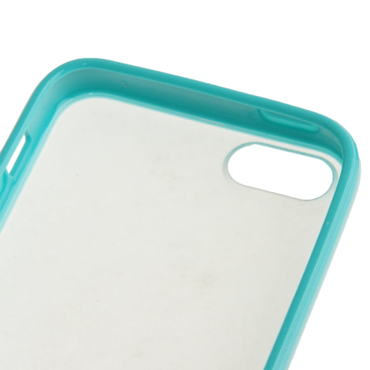 Scrub Translucent Plastic Case with TPU Frame for iPhone 5C