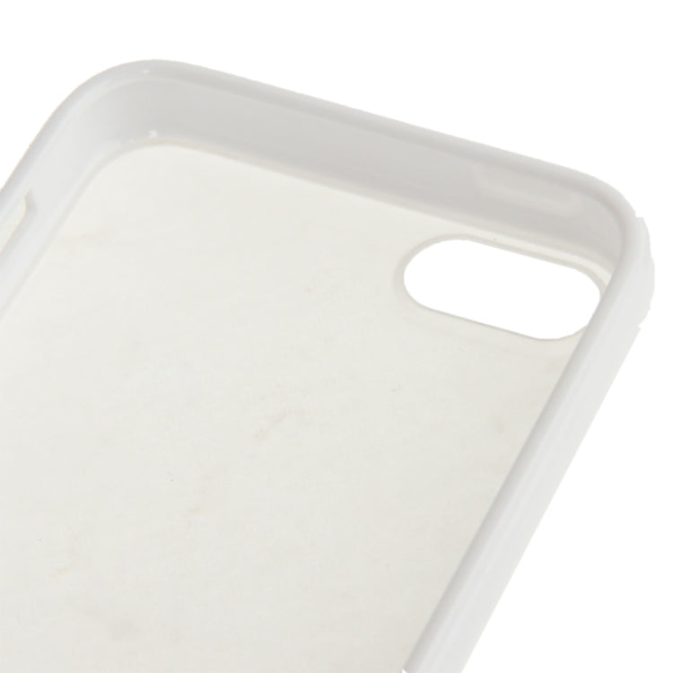 Scrub Translucent Plastic Case with TPU Frame for iPhone 5C