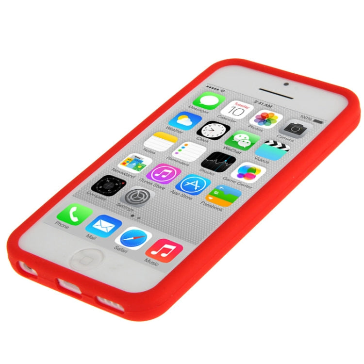Economic Anti-scratch Silicon Protective Case for iPhone 5C