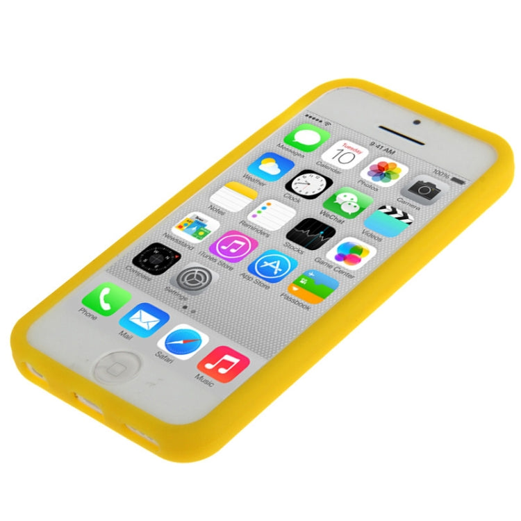 Economic Anti-scratch Silicon Protective Case for iPhone 5C