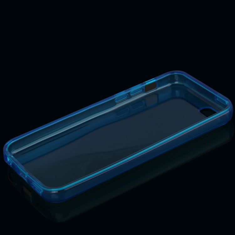 Smooth Surface Transparent TPU Protective Case for iPhone 5C