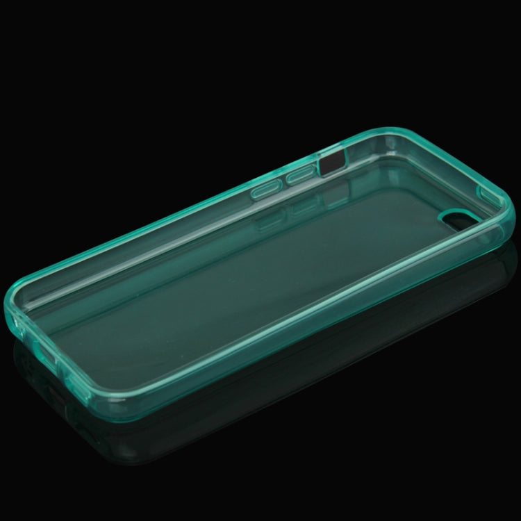 Smooth Surface Transparent TPU Protective Case for iPhone 5C
