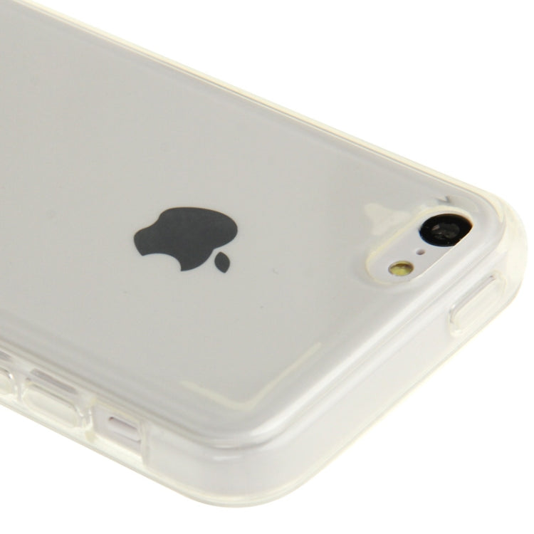 Smooth Surface Transparent TPU Protective Case for iPhone 5C