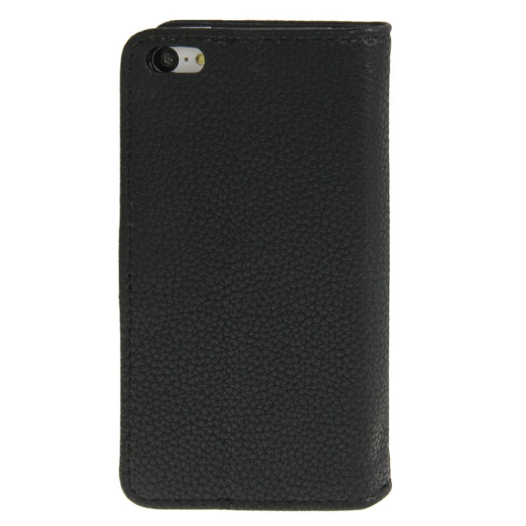Litchi Texture Leather Case with Credit Card Slots & Holder for iPhone 5C