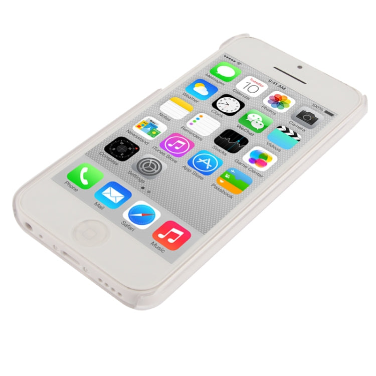 Smooth Surface Crystal Case for iPhone 5C(Transparent)