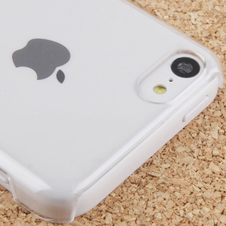 Smooth Surface Crystal Case for iPhone 5C(Transparent)