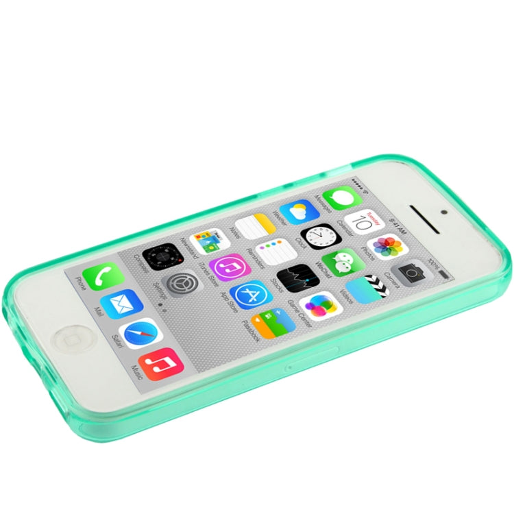 Translucent Signal-sided Frosted TPU Case for iPhone 5C