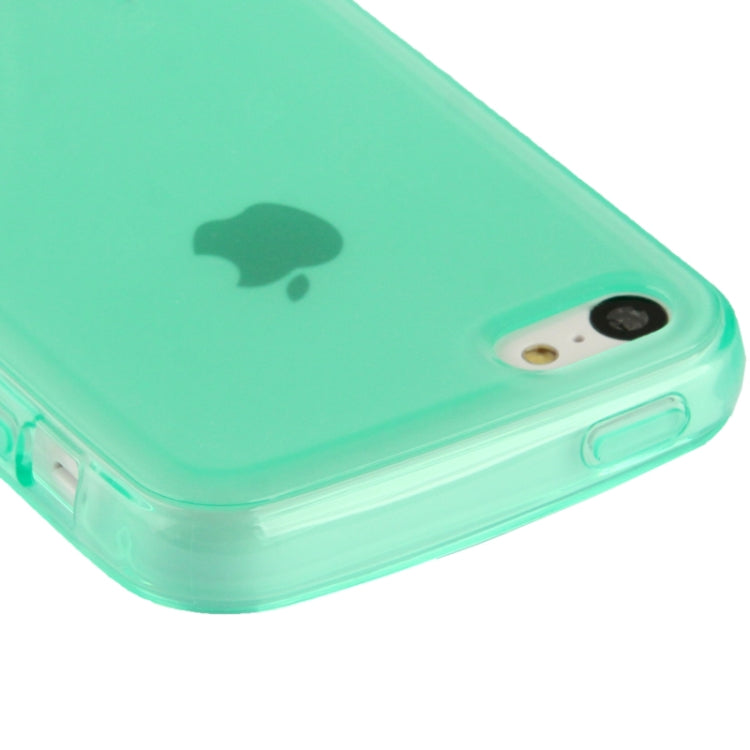 Translucent Signal-sided Frosted TPU Case for iPhone 5C